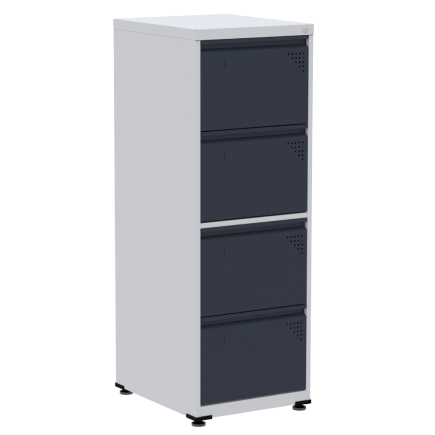 Arquivo de Aço 4 Gavetas – Aço Fort (1362x470mm)