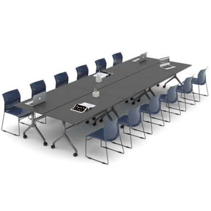 Mesa Rebatível Flexi Desk p/ Reunião