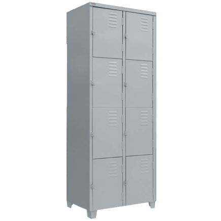 Roupeiro de Aço Aço Max (4 e 8 portas)
