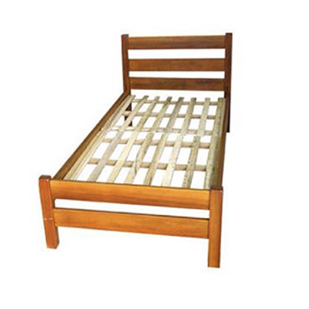 Cama de Madeira Solteiro